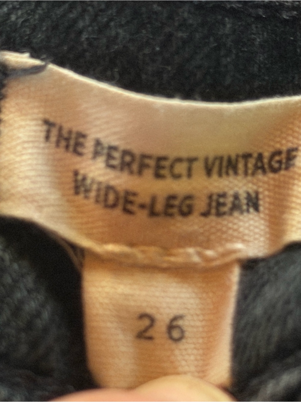 Madewell Black Wide-Leg High-Rise Jeans - Picture 4 of 4